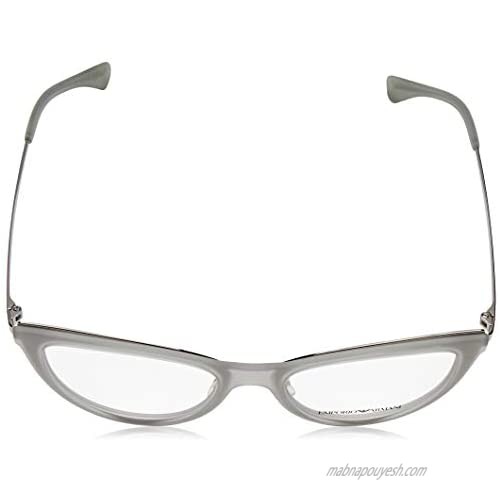 Eyeglasses Emporio Armani EA 1074 3015 Matte Transparent Grey