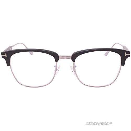Eyeglasses Tom Ford FT 5590 -F-B 002 Matte Black Shiny Dark Ruthenium/Blue Blo