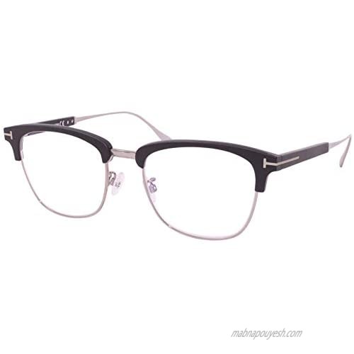 Eyeglasses Tom Ford FT 5590 -F-B 002 Matte Black  Shiny Dark Ruthenium/Blue Blo