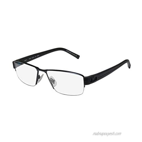 Oga 7922o For Men Designer Half-rim Flexible Hinges Original Case Modern Hip Eyeglasses/Spectacles