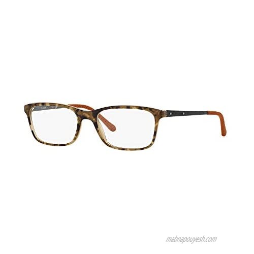 Ralph Lauren Men's Rl6134 Rectangular Prescription Eyewear Frames