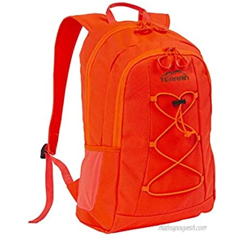 Allen Company Terrain Tundra Camping  Hiking and Hunting Backpack/Daypack  15 L x 4 W x 19.5 H inches  1350 cu.in. (22.1 liters)  Blaze Orange  one Size (Packs & Bags)