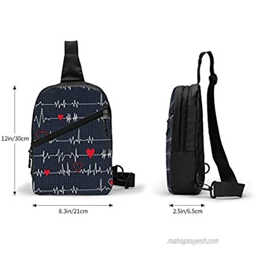 Cabin Fever Birds Sling Backpack Foldable Waterproof Chest Bag Crossbody Shoulder Daypack
