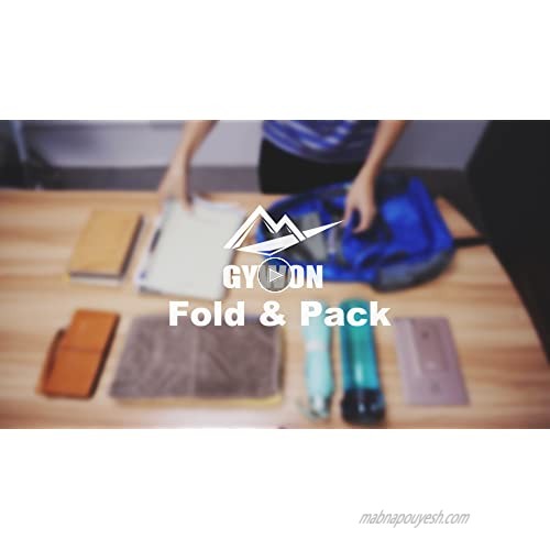 Gywon Hiking Daypacks Travel Backpack Shoulder Bag Lightweight Packable Foldable Carry On