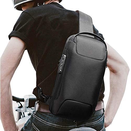 Hebetag Outdoor Sling Bag Hiking Backpack for Men Women Crossbody Shoulder Chest Day Pack for School Outdoor Travel Business Casual Work Office