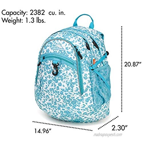 High Sierra Fatboy RVMP Backpack Tropic Leopard/Tropic Teal One Size