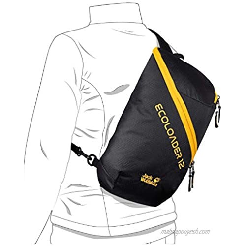 Jack Wolfskin Unisex-Adult Ecoloader 12 Bag Black One Size