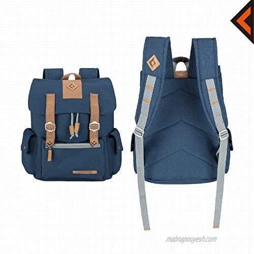 KingCamp Waterproof Laptop Backpack 17.3 inch for Women & Men Casual Daypack Backpack