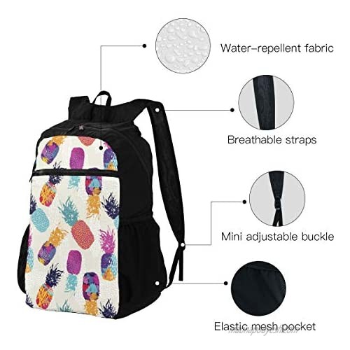 Lightweight Foldable Backpack Travel Daypack Waterproof Laptop Packbag Camping Hiking Bag