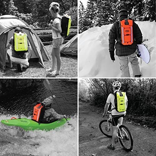 OverBoard Waterproof Pro-Vis Backpack Orange 20-Liter