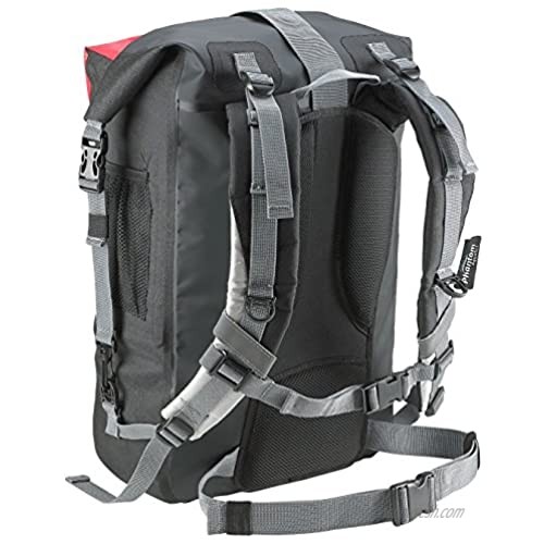 Phantom Aquatics Waterproof Backpack Dry Bag (25 litres - Red)