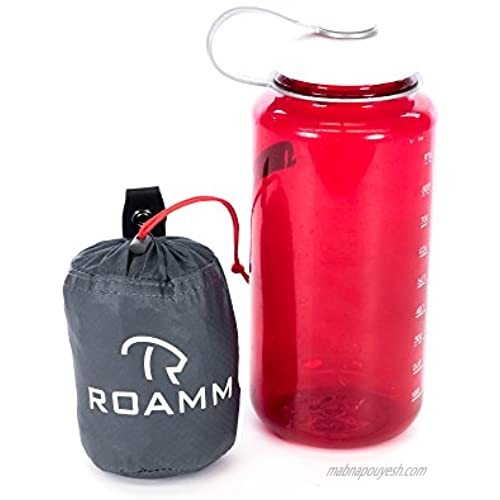 Roamm Cram 20 Ultralight Packable Backpack + Lightweight 3.5oz Bag Perfect for Camping Hiking Backpacking and Outdoors for Men or Women