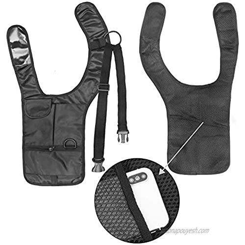 Zenbuff Sling Backpack Waterproof Unisex Invisible Shoulder Bag Chest Crossbody Daypack Sling Bags for Hiking