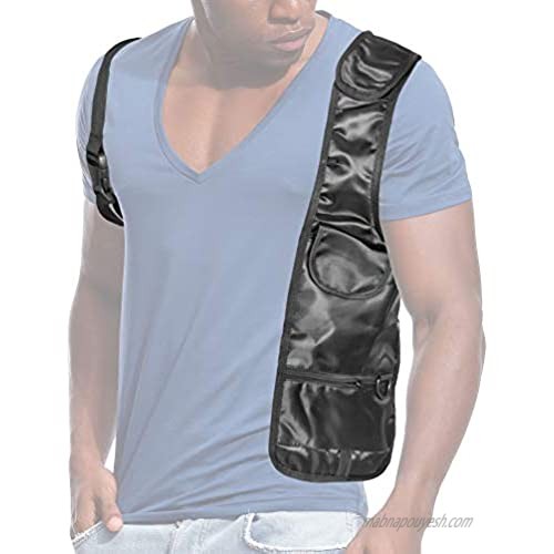 Zenbuff Sling Backpack Waterproof Unisex Invisible Shoulder Bag Chest Crossbody Daypack Sling Bags for Hiking