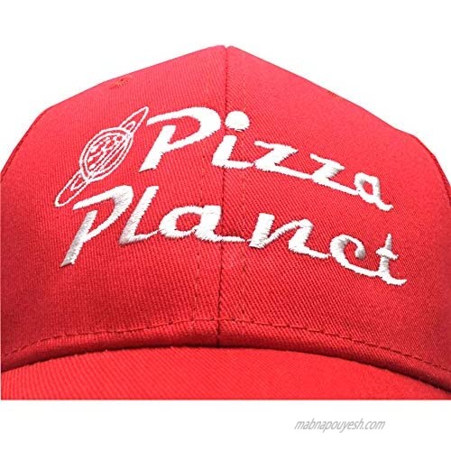 Chensheng Pizza Planet Hat Baseball Cap Embroidery Dad Hat Aadjustable Cotton Adult Sports Hat Unisex