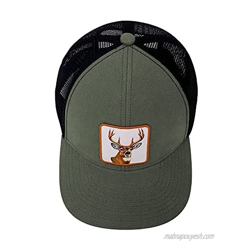 GuanGu Baseball Cap Adjustable Trucker Hats for Men Snapback Trucker Hat Mesh for Fishing Sports Outdoors Dad's Gifts