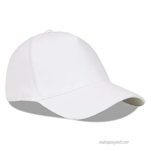 Juenier Unisex Cotton Low Profile Plain Classic Retro Dad Hat Washed Baseball Hat Adjustable Baseball Cap for Men and Women