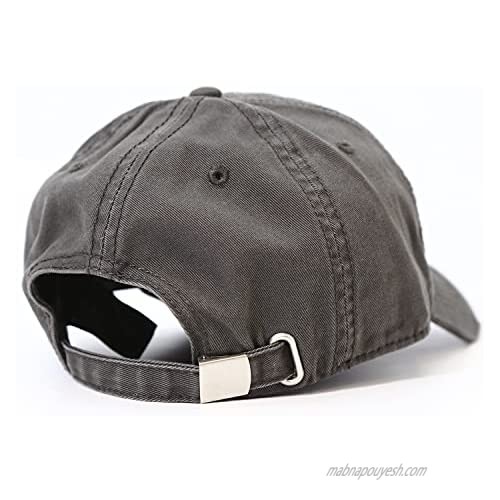 KRISPHILY Outdoors Broken Destroy Wash Cotton Sports Baseball Sports Cap and Hat for Women Men