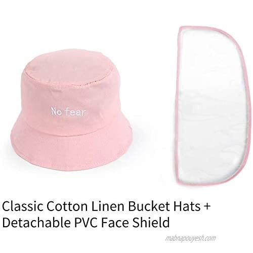 121Fruit Way Unisex Fisherman Hat Detachable Wide Brim Hat Bucket Hat for Outdoor Use