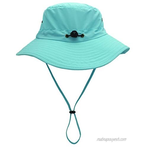 Casual Fashion Breathable and Long Fishtail Style Bucket hat Sun hat
