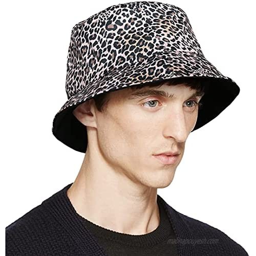 Cheetah Print Bucket Hats for Women Teens Girls Gorras De Mujer Sunhat Womens Bucket Hat Aesthetic Gorras para Mujer Cap
