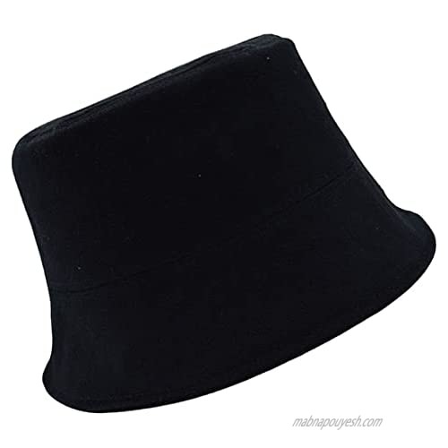 FWMhat Bucket Hat Castal Cap Unisex Packable Summer Sun Hat for Beach Fishing Outdoors Black Beige