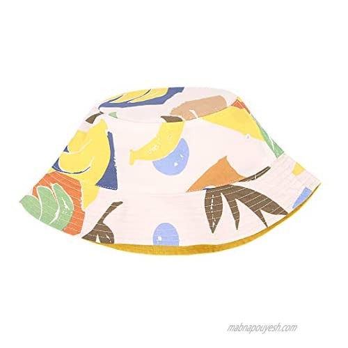 Giovacker Kid Baby Girl Hat Sun Protection Flap Hat Breathable Fisherman Cap