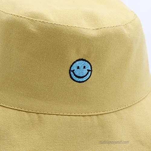 jiaoji Women's Bucket Beach Packable Sun Hat Reversible Vistor Outdoor Cap