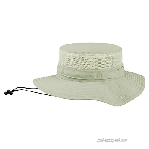Juniper Taslon UV Bucket Hat with Mesh Sides