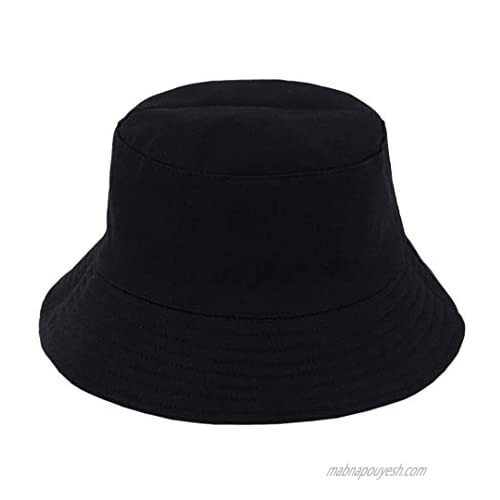 Naimo Unisex Reversible Tie Dye Printed Bucket Hat Summer Double-Side-Wear Fisherman Cap Travel Beach Sun Hat