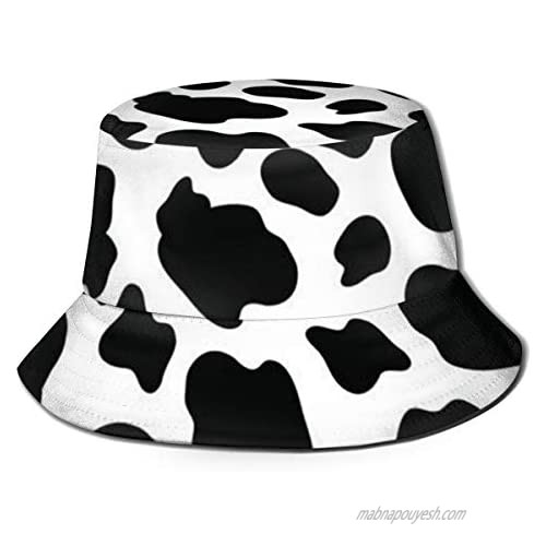 NINAINAI Cap Unisex Print Bucket Hat  Polyester 100% Summer Travel Fisherman Cap  Foldable Beach Sun Hat