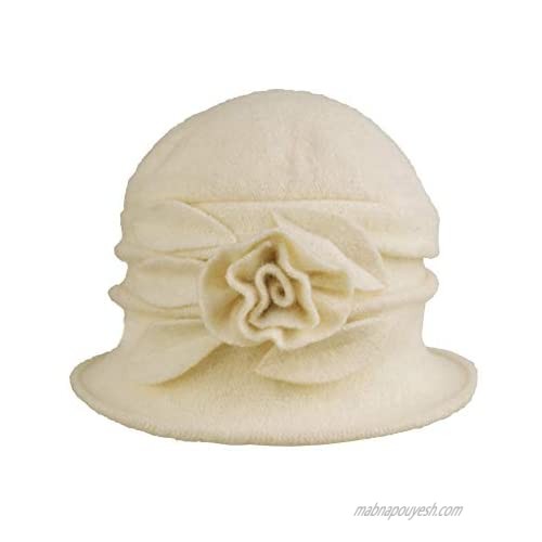 Women Fall Winter Cloche Church Gatsby Vintage 1920s Bowler Bucket Hat