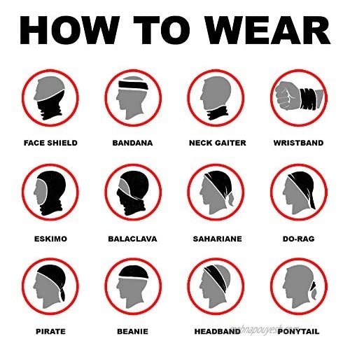 Bandanas Funny Masks Carnival Joker Mask Headscarf Cooling Neck Gaiter Face Mask Men UV Protection Hunting Hiking