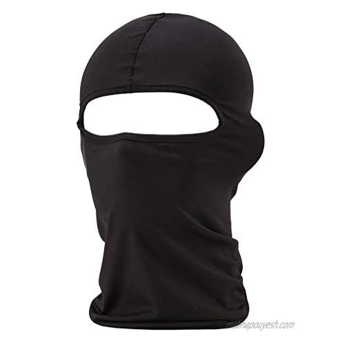 BlueSunshine Balaclava Ultra Thin Lycra Ski Mask – Motorcycle Cycling Hood Hat Full Face Mask for Sun UV Protection
