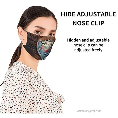 Legend-of-Zelda Unisex Breathable Comfortable Dustproof Filter Face Mask (4 Pieces)