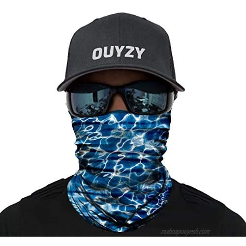 OUYZY Neck Gaiter Face Scarf Cover Mask Sun Bandanas for Fishing Motorcycling