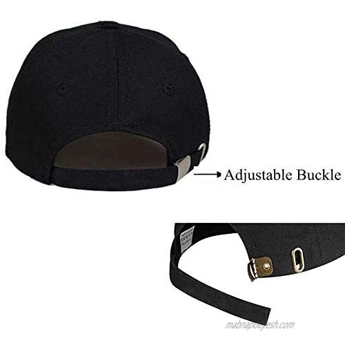ANAISI Auto Sport Car Logo Adjustable Baseball Cap Unisex Hat Travel Cap Car Racing Motor Hat for for Man Women - Black