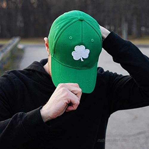 Atenia St Patricks Day Hat Irish St Patricks Day Shamrock Accessories Baseball Cap for Men and Women (Green)
