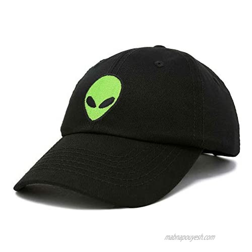 DALIX Alien Head Baseball Cap Mens and Womens Hat