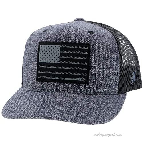 HOOEY Men’s “Liberty Roper” Navy/Black Adjustable Snapback Hat