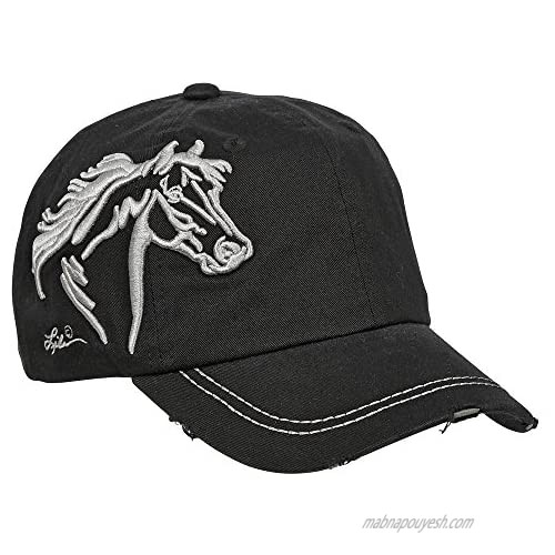 Horse Head Raised Embroidery Hat