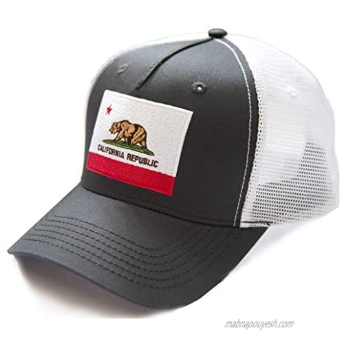 International Tie California State Bear Flag Premium-Quality Hat