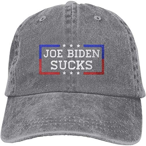 Joe Biden Sucks Adjustable Baseball Caps Denim Hats Retro Cowboy Hat Cap