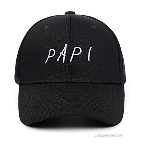 Letter Embroidered PAPI Baseball Cap Men Women Leisure Cap Dad Hats