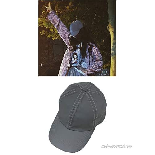 PAODIKUAI Men and Women Night Reflective Hat Runner Cap Visor Bucket Hat Flash Rave Festival Boonie Cap