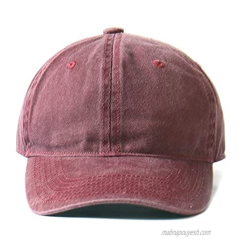 Zylioo Oversize XXL Washed Cotton Baseball Cap Pigment Dyed Dad Hat for Big Heads Unstructured Low Profile Panel Cap 23-25