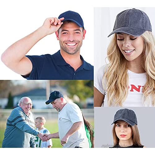 Zylioo Oversize XXL Washed Cotton Baseball Cap Pigment Dyed Dad Hat for Big Heads Unstructured Low Profile Panel Cap 23-25