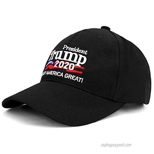 Keep America Great Hat Donald Trump Slogan Cap Adjustable Baseball Hat Trump 2020 Campaign Cap Embroidered USA Hat