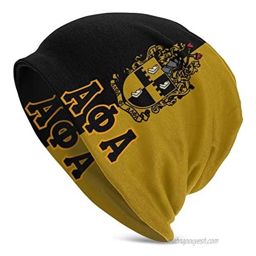 Btueana Knit Hat Comfortable Soft Slouchy Beanie Collection Baggy Hat Unisex Black
