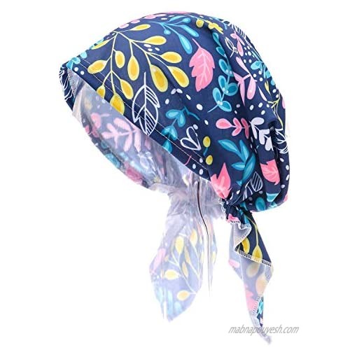 YJDS Womens Scarf Cap Slip-On Pre-Tied for Chemo Cancer Hair Loss